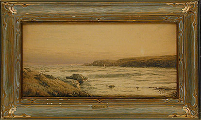 Rocky Coast at Dusk