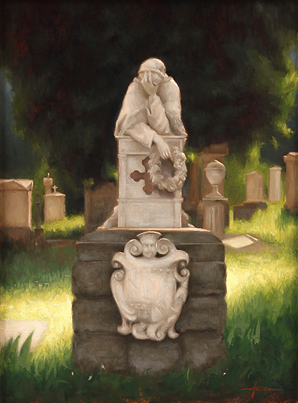 And Here Among the English Tombs in Tuscan Ground We Lay Her