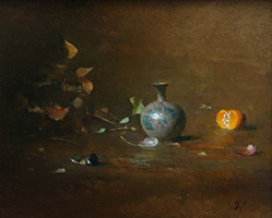 Roman Glass and Tangerine