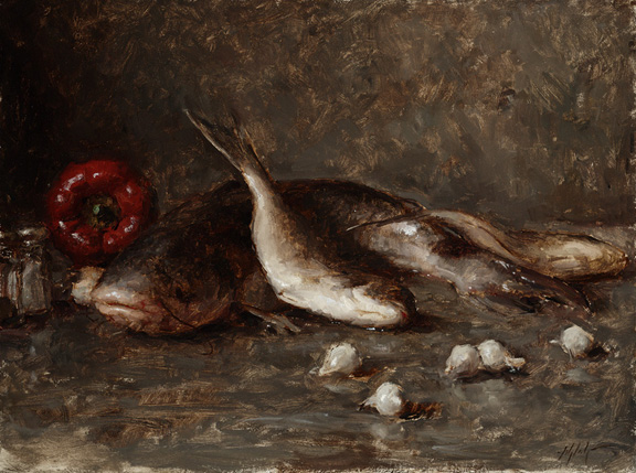 Fish and White Onions