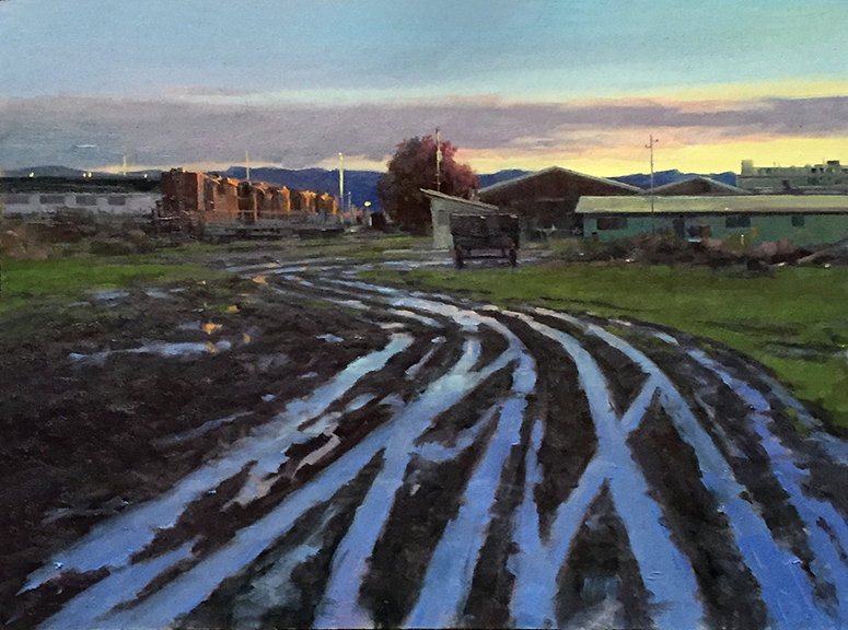 Winter Rail Yard